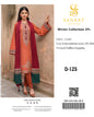 Winter Collection 3Pc – Rust Orange & Maroon Embroidered Linen (Unstitched) D-125